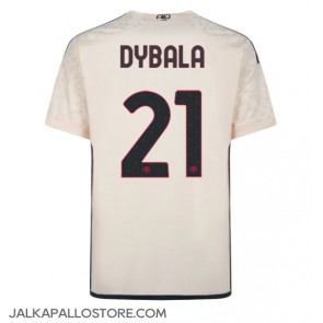 AS Roma Paulo Dybala #21 Vieraspaita 2023-24 Lyhythihainen